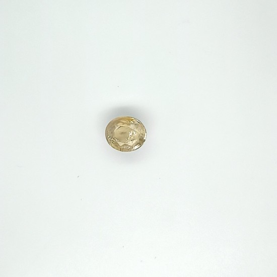 Yellow Sapphire (Pukhraj) 5.76 Ct Good quality